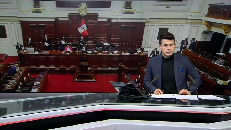 Pedro Castillo bajo la guillotina del Congreso peruano - Noticiero 01:30