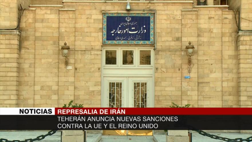 Represalia iraní: Teherán impone sanciones a la UE y Reino Unido – Noticiero 01:30
