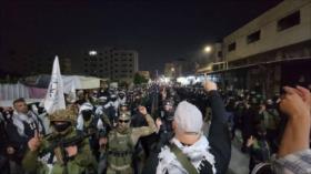 Vídeo: Resistencia palestina lanza alerta a Israel en desfile militar