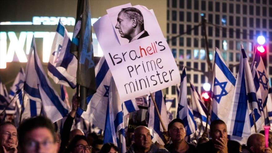 Vídeo: 300 mil israelíes se manifiestan contra reforma judicial | HISPANTV