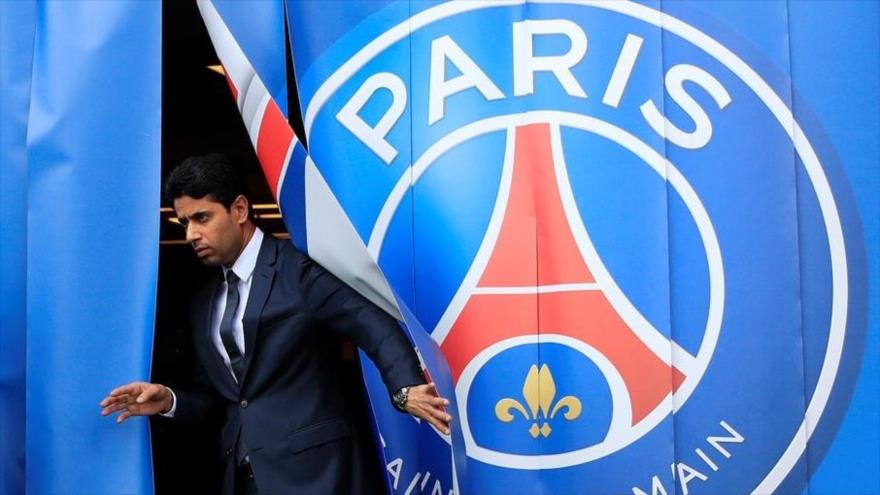 Nasser Al-Khelaifi, presidente del Paris Saint-Germain (PSG).