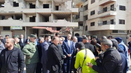Irán ayudará a Siria hasta que se supere desastre tras terremoto