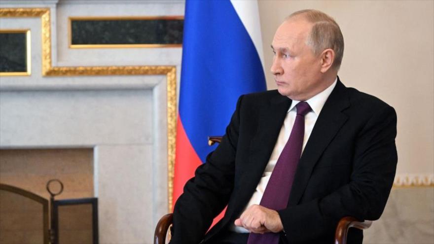 El presidente ruso, Vladímir Putin, en una reunión en San Petersburgo, 11 de octubre de 2022. (Foto: Reuters)