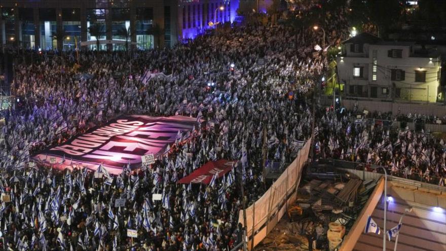 Sionismo en declive: Israelíes siguen protestas anti-Netanyahu