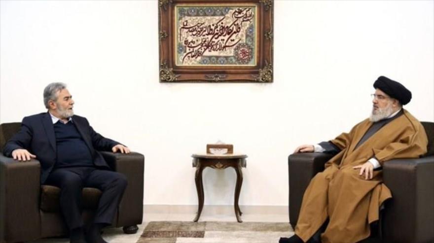 Hezbolá y Yihad Islámica palestina juran unirse más contra Israel | HISPANTV