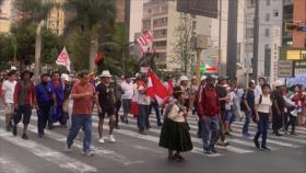 Vídeo: siguen las protestas en Perú contra el Gobierno de Boluarte