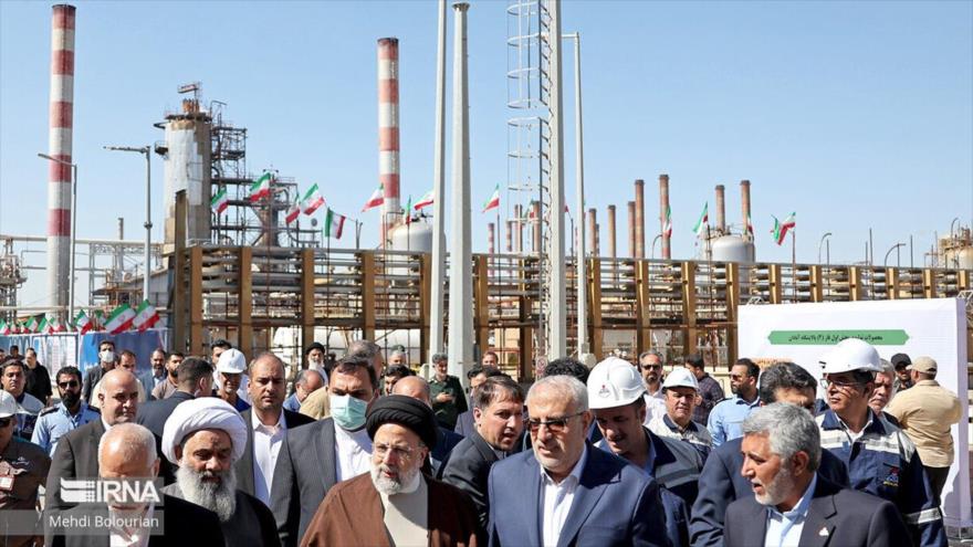 Irán autosuficiente en refinerías; inaugurado megaproyecto en sur