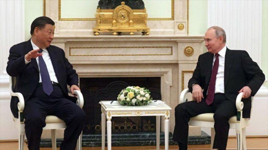 Putin y Xi Jinping se reúnen en Kremlin, ¿de qué hablaron?