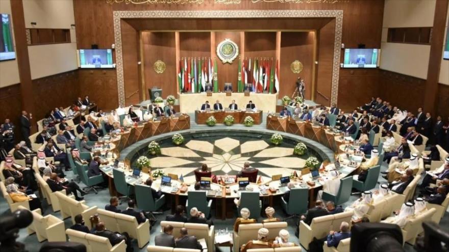 Una sesión de la Liga Árabe.