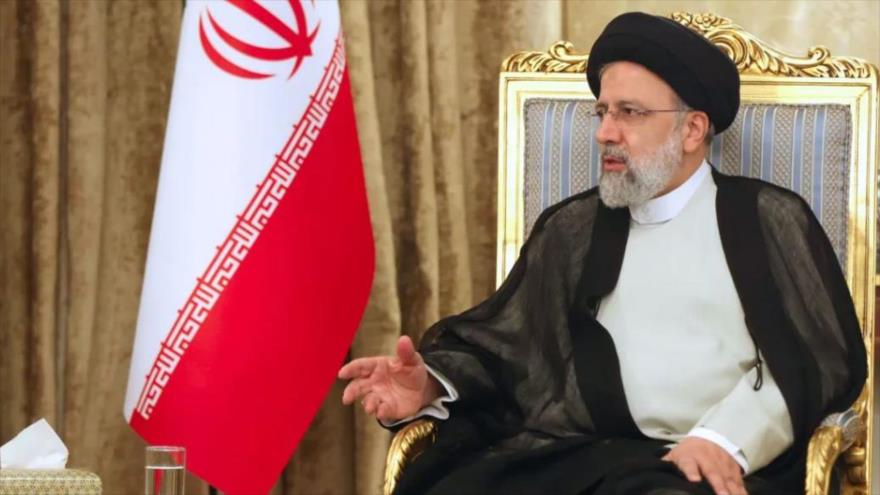 El presidente iraní, Seyed Ebrahim Raisi.
