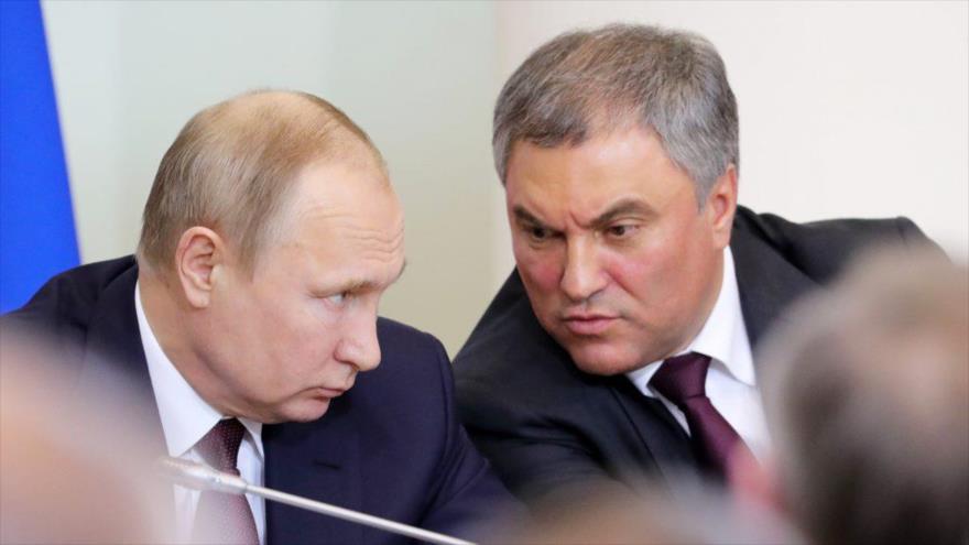 Presidente de Duma propone cortarle los pies a Corte Penal Internacional