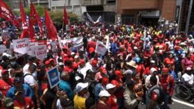 Realizan masiva marcha contra la corrupción en Caracas