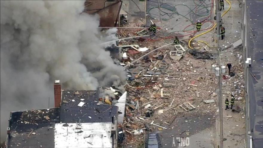 Una explosión en una fábrica en EEUU deja siete muertos