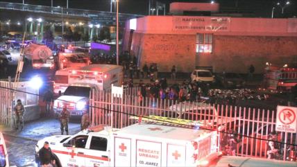 Incendio en un centro migratorio en México deja al menos 39 muertos