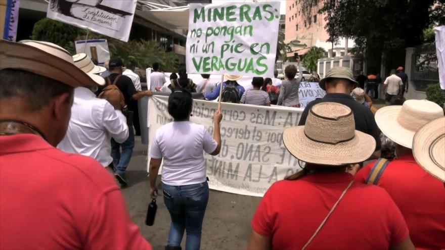 Movimientos sociales rechazan nuevo contrato minero en Panamá