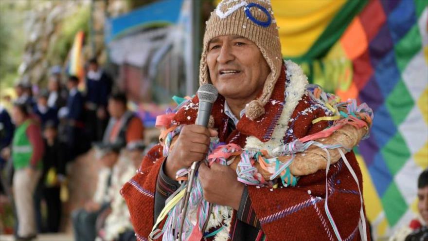 El expresidente de Bolivia Evo Morales, el primer gobernante indígena en la historia de su país.