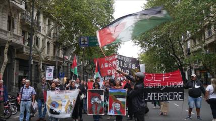 Argentinos se solidarizan con los palestinos en el Día de la Tierra