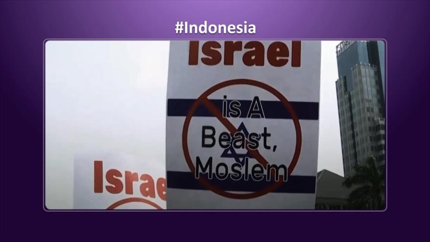 Indonesia recibe apoyo por boicotear a Israel | Etiquetaje