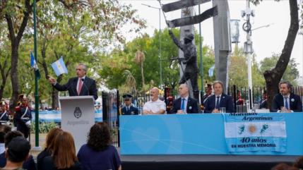 Fernández reitera reclamo de soberanía de Argentina sobre Malvinas