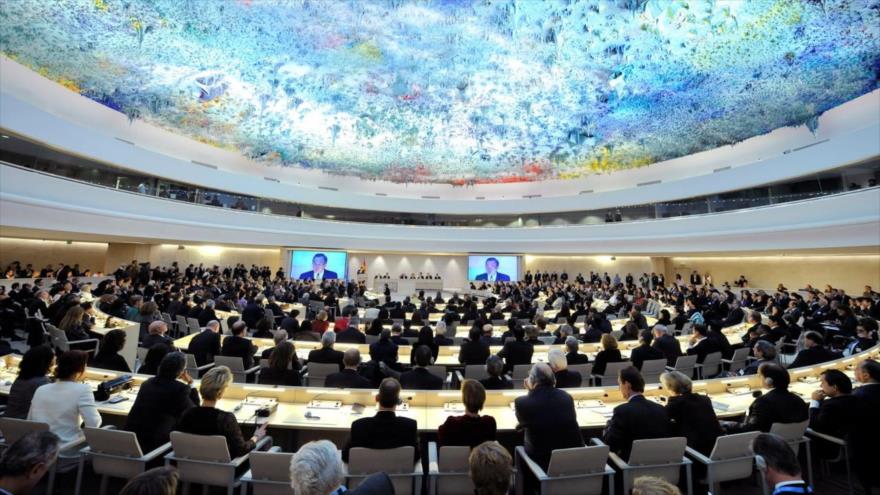 La sede del Consejo de Derechos Humanos de las Naciones Unidas en Ginebra (Suiza).