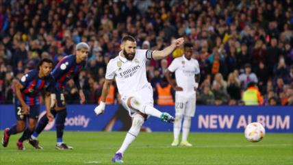 Real Madrid avanza a la final de la Copa tras golear 0-4 a Barcelona