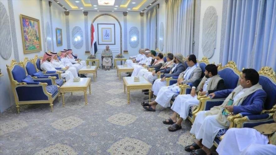 Vídeo: Delegación saudí-omaní se reúne con altos responsables de Yemen