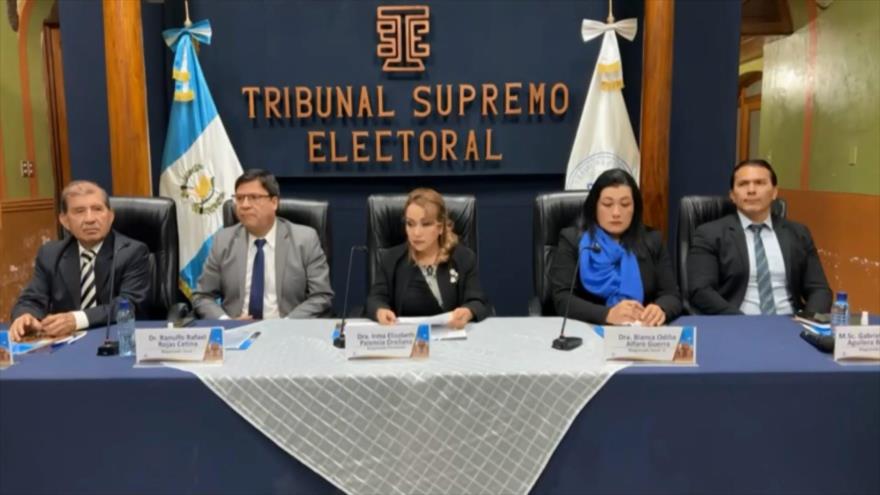Oposición de Guatemala denuncia falta de transparencia electoral