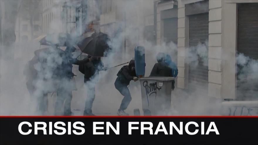 Las fuerzas de seguridad en Francia reprimen a los manifestantes – Noticiero 21:30