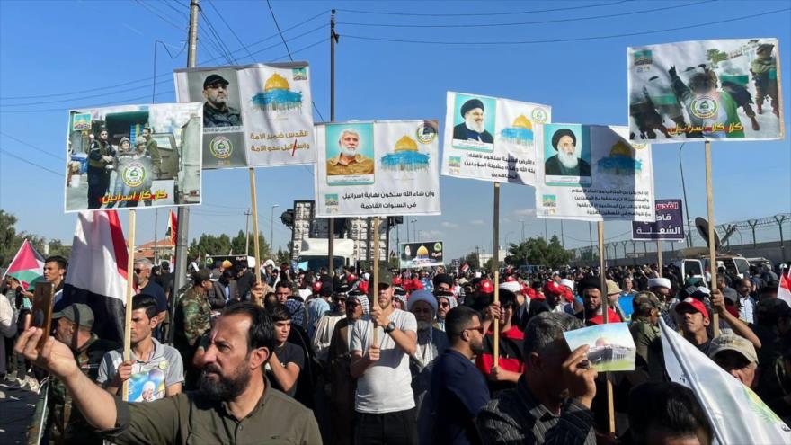 Vídeo: Iraquíes marchan en el Día Mundial de Al-Quds