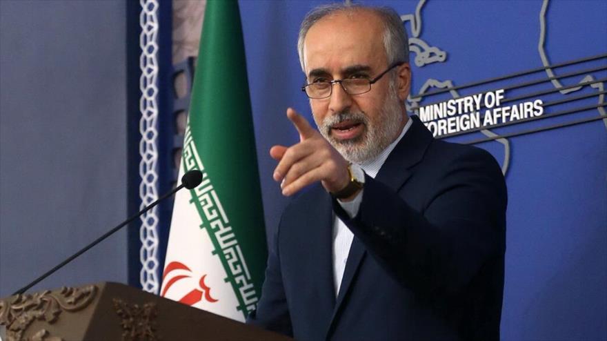 El portavoz del Ministerio de Asuntos Exteriores de Irán, Naser Kanani.