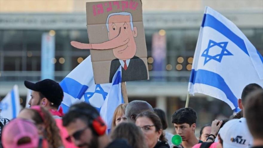 Vídeo: Miles protestan contra reforma judicial de Netanyahu en Israel