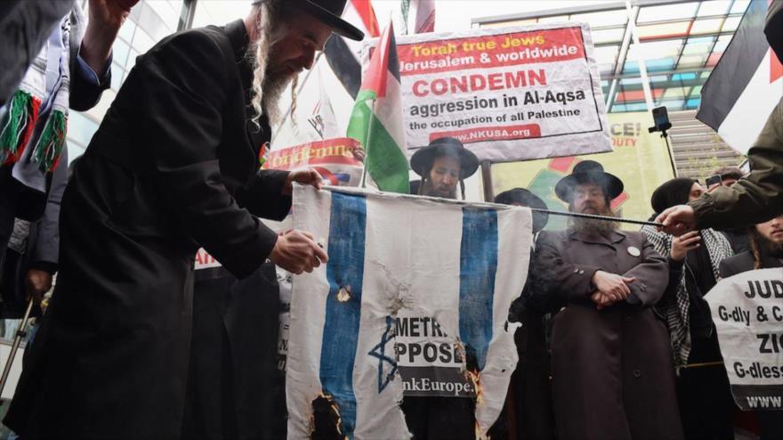 Vídeo: Británicos marchan en solidaridad con el pueblo de Palestina