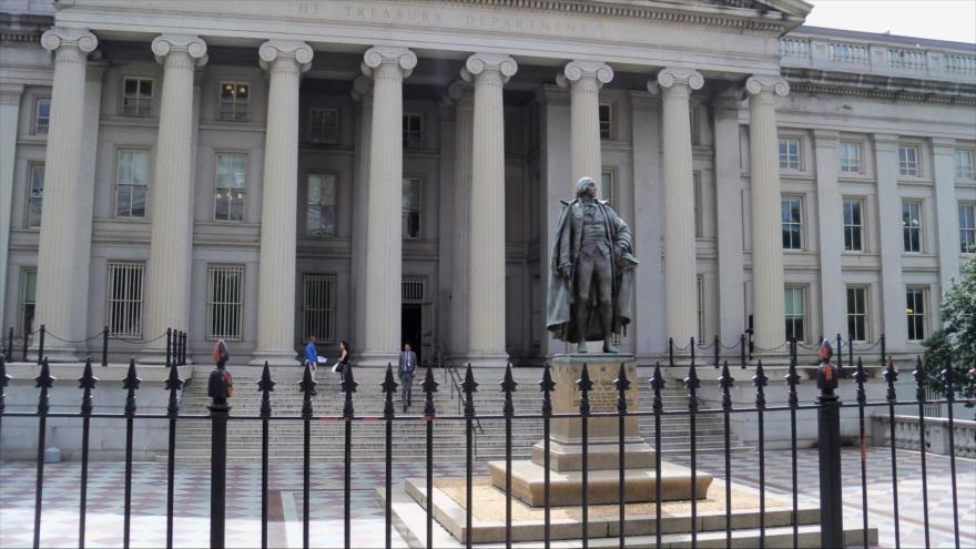 La sede del Departamento del Tesoro de EE.UU., Washington.