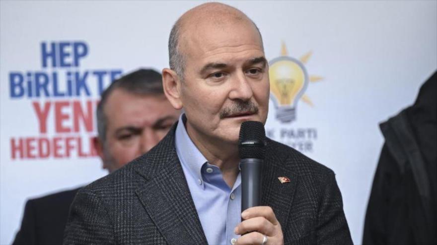 El ministro del Interior turco, Suleyman Soylu. 