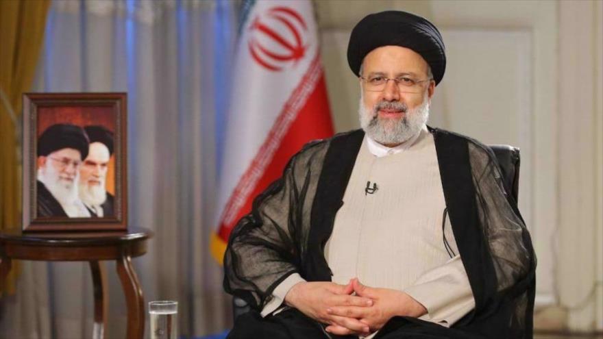 El presidente de Irán, Seyed Ebrahim Raisi.