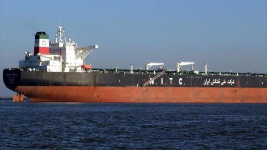 Un petrolero perteneciente a la Compañía Nacional de Petróleo iraní (NITC, por sus siglas en inglés).