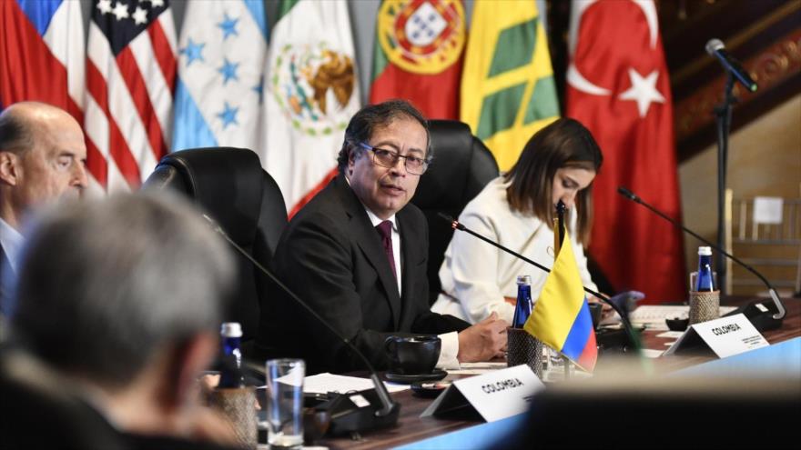 Presidente colombiano, Gustavo Petro, instala Conferencia Internacional sobre Venezuela.