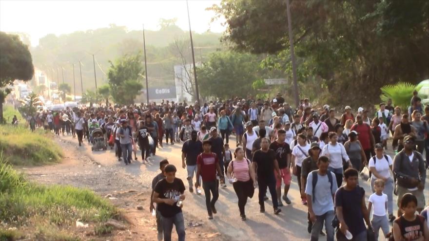 Gran caravana migrante rumbo a Ciudad de México, ¿qué demandas tiene?