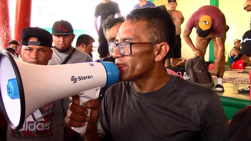Migrantes se suturan los labios en Frontera Sur de México | HISPANTV