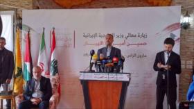 Irán ratifica “en voz alta” su apoyo a Resistencia libanesa ante Israel