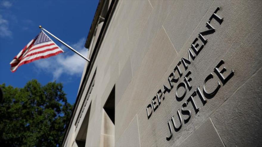Una vista general de la sede del Departamento de Justicia de EE.UU., Washington DC, 29 de agosto de 2020. (Foto: Reuters)