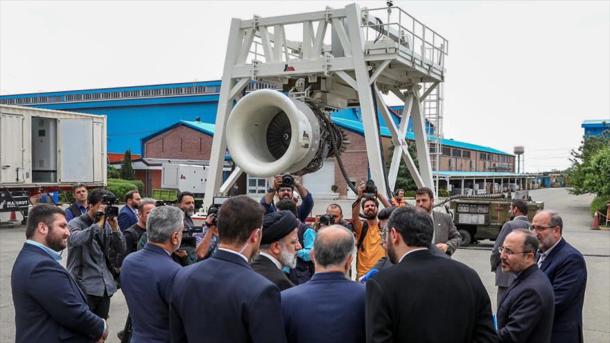 Irán prueba con éxito motor de avión de fabricación nacional