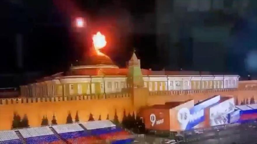 Rusia acusa a EEUU de estar detrás de ataque con drones al Kremlin