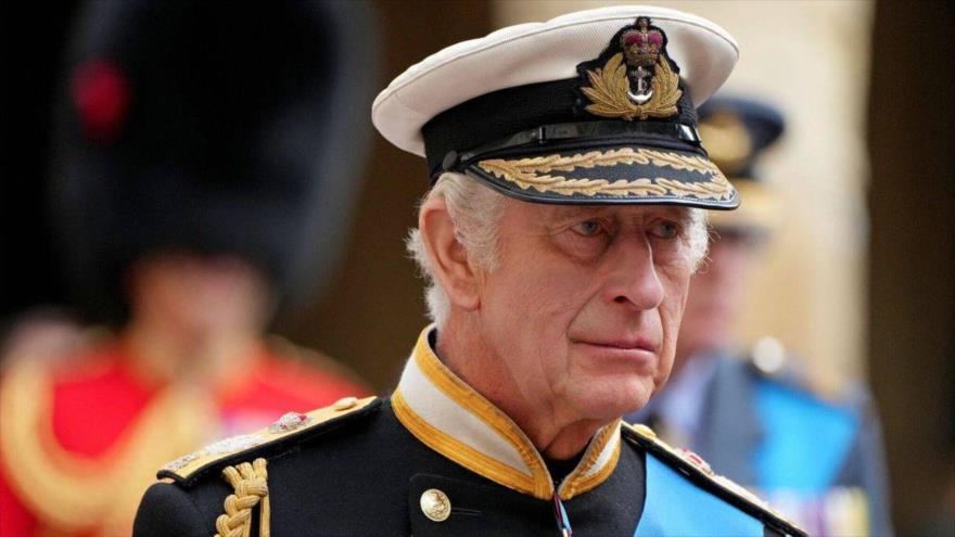 El rey del Reino Unido Carlos III.