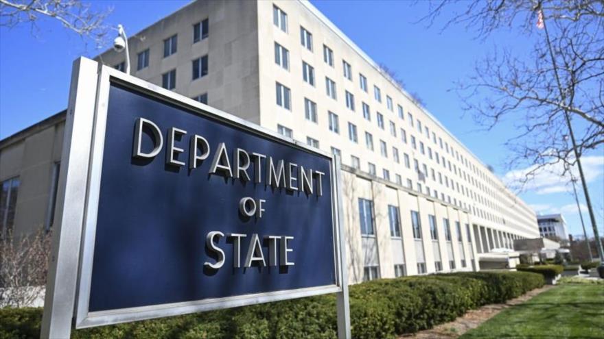 El edificio del Departamento de Estado de Estados Unidos, en Washington D.C., 14 de marzo de 2023.