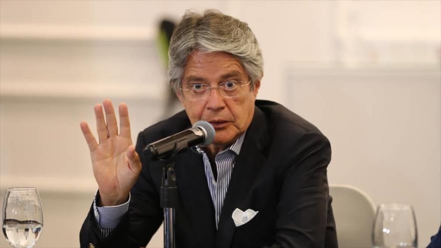 El presidente de Ecuador, Guillermo Lasso.