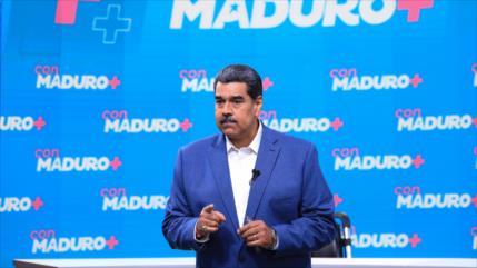 Maduro llama al pueblo decirle a EEUU “basta ya de saqueo y robo”