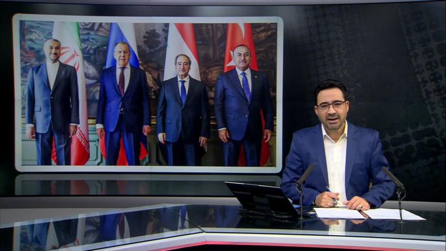 Arranca en Moscú reunión cuadrilateral Irán-Rusia-Siria-Turquía - Noticiero 21:30
