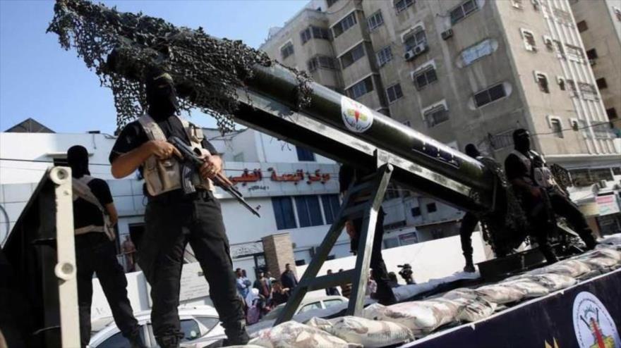 Fuerzas de las Brigadas Al-Quds (brazo militar de la Yihad Islámica)