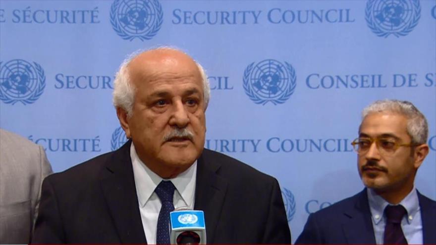 Palestina pide a CSNU que haga al régimen israelí rendir cuentas | HISPANTV